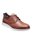Tan Hybrid Leather Men's Lace Ups Shoe | Samuel Hubbard Shoes Collection | Sam's Tailoring Fine Men Clothing