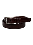Brown Lizard Embossed Calfskin Dress Casual Belt | Torino Leather Dress Casual Belts Collection | Sam's Tailoring Fine Men's Clothing