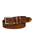 Whiskey Rough Rider Sheep Skin With Self Tabs Belt | Torino Leather Cool Casual Belts Collection | Sam's Tailoring Fine Men's Clothing