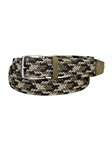 Desert Camo Italian Woven Rayon Stretch Suede Tabs Casual Belt | Torino Leather Resort Casual Belts Collection | Sam's Tailoring Fine Men's Clothing