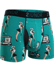 Cart Girl Swing Shift 3" Trunk Underwear | 2Undr 3" Trunk Athletic Underwear | Sam's Tailoring Fine Men's Clothing