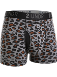 Leopard Swing Shift 3" Trunk Underwear | 2Undr 3" Trunk Athletic Underwear | Sam's Tailoring Fine Men's Clothing