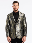 Multi Metallic Paint Stroke Teagan Tailored Blazer | Robert Graham Blazers Collection | Sam's Tailoring Fine Men's Clothing