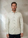Light Blue Meadow Ditsy Nova Men'S Shirt | Stone Rose Shirts Collection | Sam's Tailoring Fine Men Clothing
