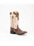 Brown Ostrich Leg Nash Men's Boot | Ferrini Men's Boots | Sam's Tailoring Fine Men Clothing