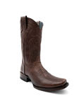 Chocolate Full Grain Leather Wyatt Men's Boot | Ferrini Men's Boots | Sam's Tailoring Fine Men Clothing