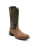 Honey Square Toe Leather Men's Clint Boot | Ferrini Men's Boots | Sam's Tailoring Fine Men Clothing