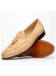 Orix Genuine Ostrich Quill Men's Tassel Loafer | Marco Di Milano Loafers Collection | Sam's Tailoring Fine Men's Clothing
