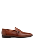 Cognac Alarcon Deerskin Men's Dress-Casual Loafer | Mezlan Slip Ons Collection | Sam's Tailoring Fine Men's Clothing