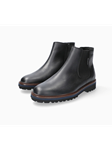 Black Suede Zipper Fastener Chelsea Men's Boot | Mephisto Boots Collection | Sam's Tailoring Fine Men Clothing