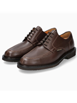 Dark Brown Smooth Leather Lining Men's Oxford Shoe| Mephisto Dress Shoes Collection | Sam's Tailoring