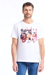 White Hair Of the Dogs Short Sleeve Men's T-Shirt | Robert Graham Polos & T-Shirts Collection | Sam's Tailoring Fine Men's Clothing