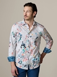 Multi Aldersgate Long Sleeve Button Down Men's Shirt | Robert Graham Long Sleeve Shirts Collection | Sam's Tailoring Fine Men's Clothing
