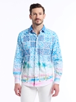 Multi Clayton'S Bay Limited Edition Button Down Men's Shirt  | Robert Graham Long Sleeves Shirts Collection | Sam's Tailoring Fine Men's Clothing