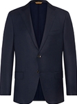 Navy Honey Way Blazer: B Fit Men'S Suit | Heritage Gold Suits | Sam's Tailoring Fine Men Clothing