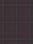 Burgundy & Blue Plaid Men's Custom Suit | Hart Schaffner Marx Custom Suits | Sam's Tailoring Fine Men's Clothing