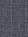 Blue & Navy Plaid Men's Custom Suit | Hart Schaffner Marx Custom Suits | Sam's Tailoring Fine Men's Clothing