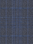 Blue Plaid Wool Men's Custom Suit | Hart Schaffner Marx Custom Suits | Sam's Tailoring Fine Men's Clothing