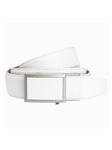 White 2.0 Go-In Winner 1.38" [35Mm] Golf Ratchet Belt | NexBelt Golf Belts Collection | Sam's Tailoring Fine Men's Clothing