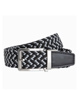 Braided Charcoal 1.38" [35Mm] Golf Ratchet Belt | NexBelt Golf Belts Collection | Sam's Tailoring Fine Men's Clothing