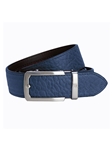 Navy Bison 1.575" Strap [40Mm] Dress Ratchet Belt | NexBelt Rowland Thomas Series Belts | Sam's Tailoring Fine Men's Clothing