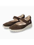 Dark Brown Leather Marsia Women's Flat Sandal | Mephisto Women's Flats  | Sams Tailoring Fine Men's Clothing
