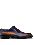 Purple Bretton Wholecut Multi Tone Men's Oxford | Mezlan Lace Ups Shoes Collection | Sam's Tailoring Fine Men's Clothing