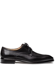 Black Hatley Patina Calf Men's Derby Shoe | Mezlan Lace Ups Shoes Collection | Sam's Tailoring Fine Men's Clothing