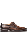 Chocolate Hatley Patina Calf Men's Derby Shoe | Mezlan Lace Ups Shoes Collection | Sam's Tailoring Fine Men's Clothing