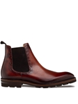 Cognac/Rust Bromley Lug Sole Men's Chelsea Boot | Mezlan Boots Collection | Sam's Tailoring Fine Men's Clothing