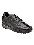 Black Genuine Caiman Men's Rex Shoe | Belvedere Causal Shoes Collection | Sam's Tailoring Fine Men's Clothing