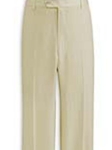 Hickey Freeman Tailored Clothing Cream Linen Trousers 91605002 - Spring 2015 Collection Trousers | Sam's Tailoring Fine Men's Clothing