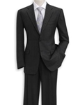 Hickey Freeman Tailored Clothing Gray Stripe Suit 001-304710 - Suits | Sam's Tailoring Fine Men's Clothing
