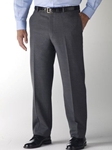 Hart Schaffner Marx Performance Charcoal Pleated Trouser 545389662883 - Trousers | Sam's Tailoring Fine Men's Clothing
