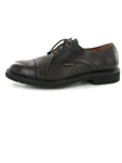 Dark Brown Smooth/Grain Leather Lining Shoe| Sam's Tailoring Fine Men's Clothing