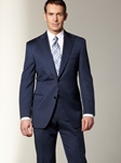 Hart Schaffner Marx Blue Pinstripe Suit 165423543055 - Suits | Sam's Tailoring Fine Men's Clothing