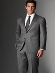Modern Mahogany Collection Taupe Nailhead Suit B0311305006 - Sam's Tailoring Fine Men's Clothing