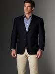 Modern Mahogany Collection Solid Navy Sportcoat B411500301 - Sam's Tailoring Fine Men's Clothing
