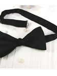 Robert Talbott Faille Pre-Tied Bow Tie 010016B-01- Formal Wear | Sam's Tailoring Fine Men's Clothing