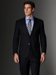 Modern Mahogany Collection Navy Stripe Suit B311300003 - Sam's Tailoring Fine Men's Clothing