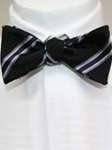 Robert Talbott Black Classic 'to tie' Bow 001080A-01 - Bow Ties & Sets | Sam's Tailoring Fine Men's Clothing