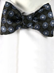 Robert Talbott Blue Classic 'to tie' Bow 001080A-11 - Bow Ties & Sets | Sam's Tailoring Fine Men's Clothing