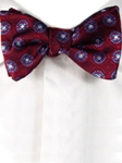 Robert Talbott Red Classic 'to tie' Bow 001080A-13 - Bow Ties & Sets | Sam's Tailoring Fine Men's Clothing
