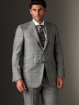 Mahogany Collection Grey Stripe Suit