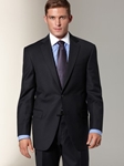 Hart Schaffner Marx Black Stripe Suit 389336068 389309 - Suits | Sam's Tailoring Fine Men's Clothing