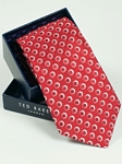 Ted Baker Red with Orbs Pattern Tie SAMSTAILOR-5307 - Fall 2014 Collection Ties | Sam's Tailoring Fine Men's Clothing