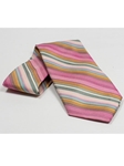 Jhane Barnes Multi-Color Stripes Silk Tie JLPJBT0057 - Ties or Neckwear | Sam's Tailoring Fine Men's Clothing