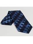 Jhane Barnes Navy and Light Blue Stripes Silk Tie JLPJBT0069 - Ties or Neckwear | Sam's Tailoring Fine Men's Clothing