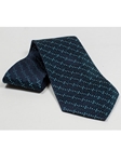 Jhane Barnes Black with Geometric Design Silk Tie JLPJBT0074 - Ties or Neckwear | Sam's Tailoring Fine Men's Clothing