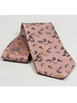 Jhane Barnes Pale Orange with Paisley Design Silk Tie JLPJBT0079 - Ties or Neckwear | Sam's Tailoring Fine Men's Clothing